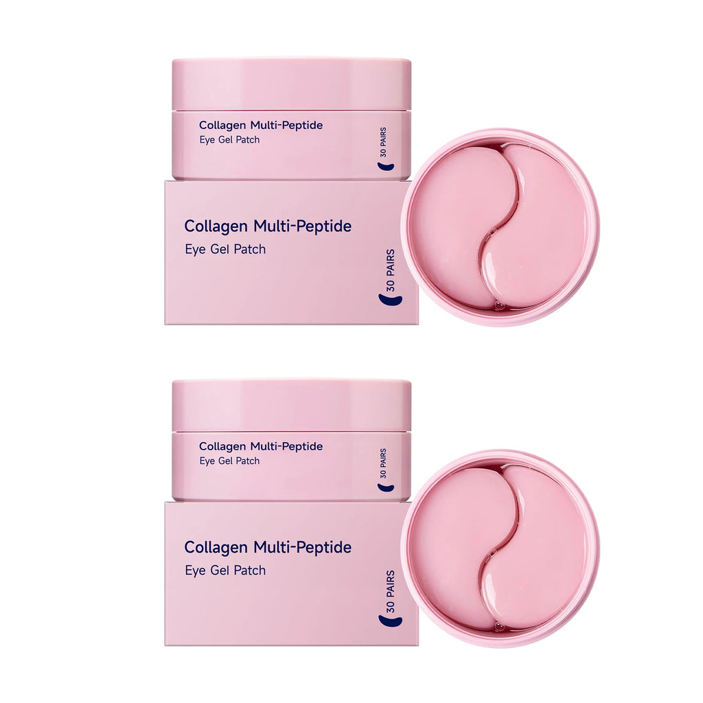 Collagen Multi-Peptide Eye Gel Patch Firming Lifting Reduce Wrinkles Fade Fine Lines anti Dark Circles Moisturizing Eye Patches